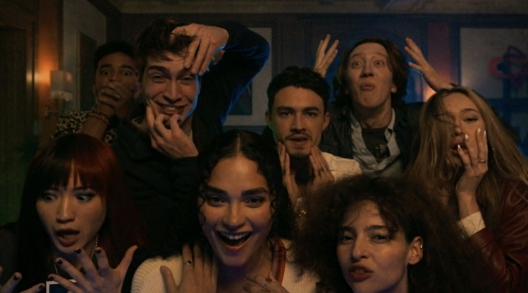 Still from It's What's Inside (Image via Netflix)